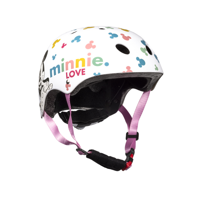 Lasten kypärä Minnie, M (52-56 cm), valkoinen