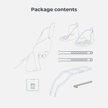 Lasten tuoli runkokiinnityksellä URBAN IKI U-me, Nagisa Beige/Kuriiro Ruskea