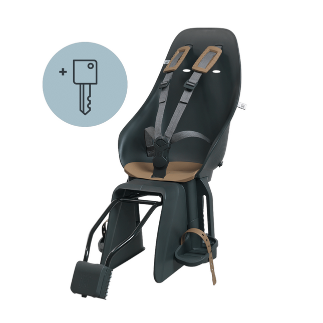 Lasten tuoli runkokiinnityksellä URBAN IKI Ta-ke, Bincho Black/Kurumi Ruskea