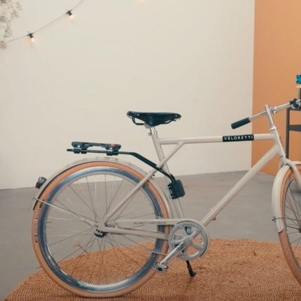 Lasten tuoli runkokiinnityksellä URBAN IKI Ta-ke BIO, Oishi Beige/Bincho Black