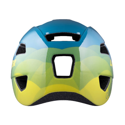 Lasten kypärä LAZER Gekko, sini-keltainen