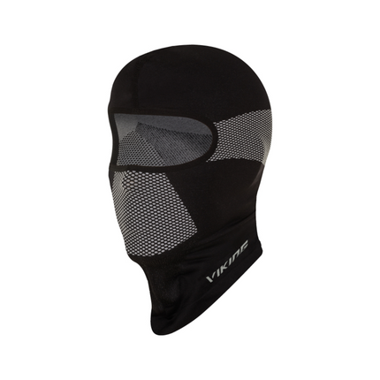 Mask VIKING Seamless Sigurd 3, musta-harmaa
