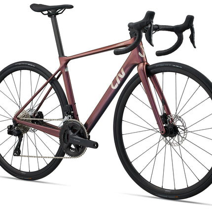 Naisten maantiepyörä LIV Langma Advanced 1 QOM (2025) Mechanic Rose (S)