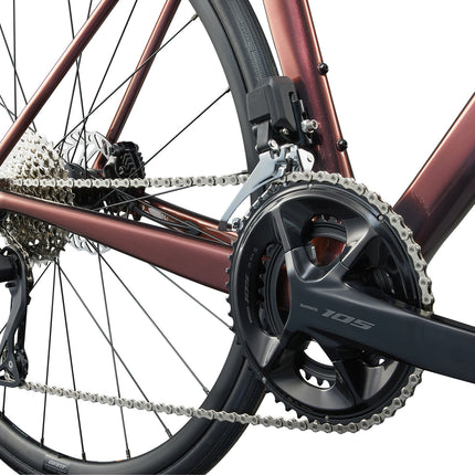 Naisten maantiepyörä LIV Langma Advanced 1 QOM (2025) Mechanic Rose (M)