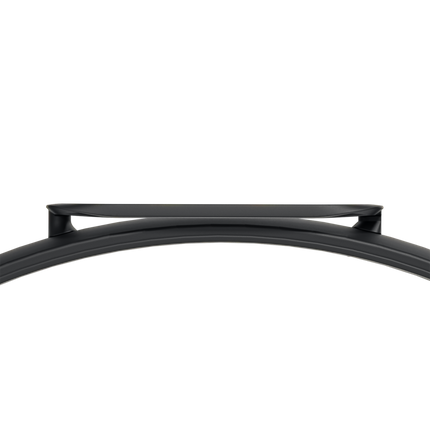 Tavarateline RACKTIME Alumee Micro Rack, 8 kg, musta (lisävaruste Alumee lokasuojiin)