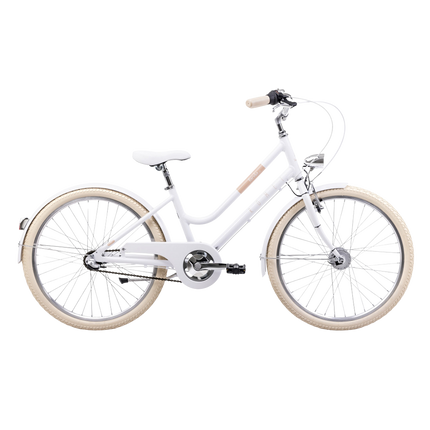 Tyttöjen polkupyörä ROMET Panda 2, 24" valkoinen-beige