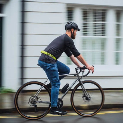 Pyörän lukko SQUIRE Straplok 35, keltainen