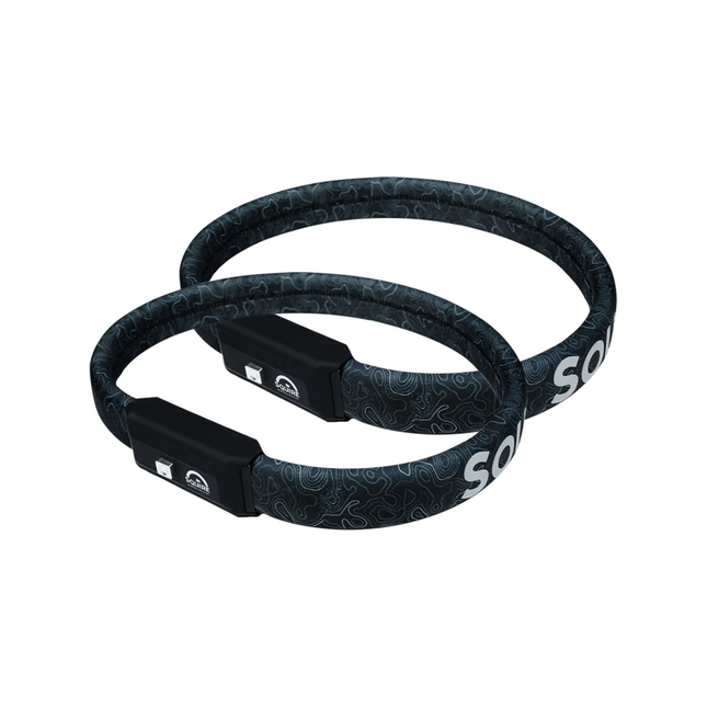 Pyörän lukko SQUIRE Straplok 35 Twin, musta