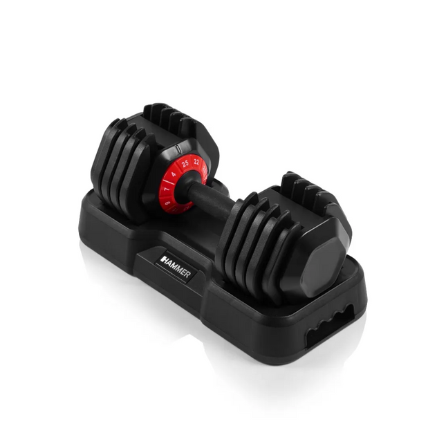 Säädettävä käsipaino HAMMER Stronglock 4.0, 25 kg