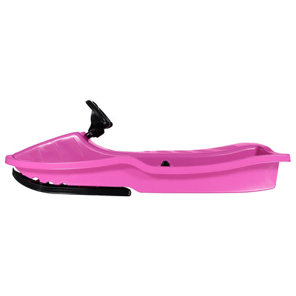 Ohjauskelkka STIGA Snowpower, pinkki