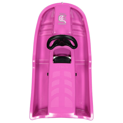 Ohjauskelkka STIGA Snowpower, pinkki