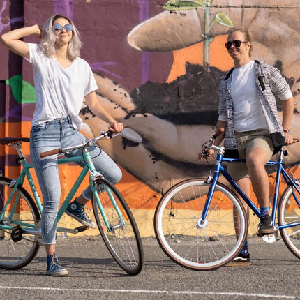 Fixie-pyörä EXCELSIOR Sputter, oranssi (M)