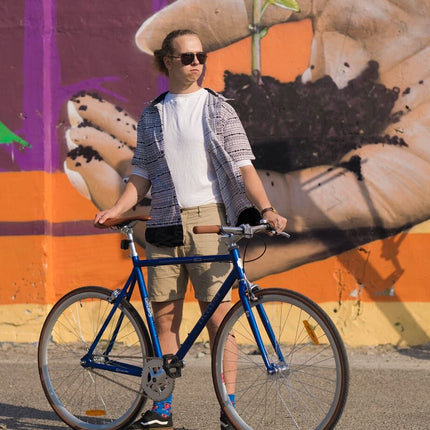 Fixie-pyörä EXCELSIOR Sputter, oranssi (M)