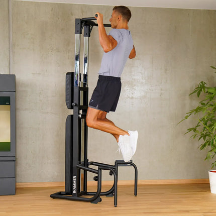 Leuka/harjoituspenkki HAMMER Bench Pullup & Dip