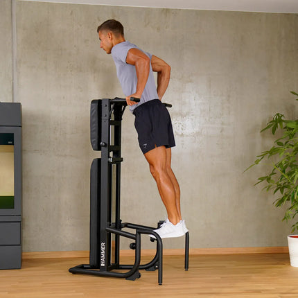Leuka/harjoituspenkki HAMMER Bench Pullup & Dip