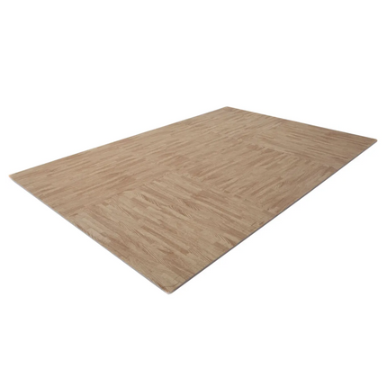 HAMMER Puzzlemat Basic -jumppamatto, 120x185 cm, puujäljitelmä