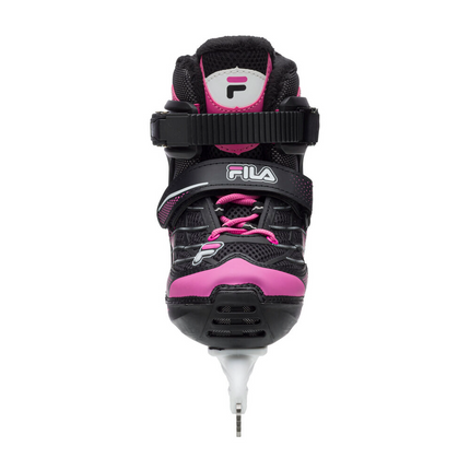 Lasten jääkiekkoluistimet FILA X-One Ice G Musta/Pink (L)