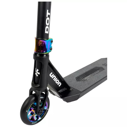 Temppupotkulauta Union DOT L Scooter musta/neokromi