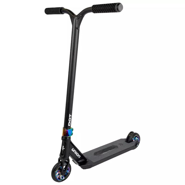 Temppupotkulauta Union DOT L Scooter musta/neokromi