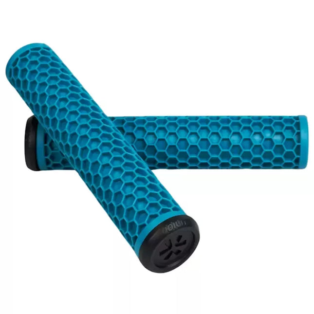 Union Honeycomb Soft Grips -kädensijat, sinivihreät