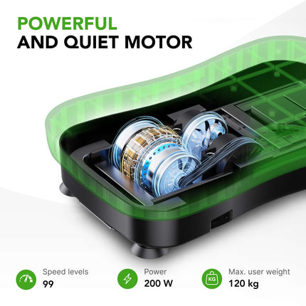 Vibratsiooniplaat TUNTURI Cardio Fit V30