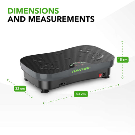 Vibratsiooniplaat TUNTURI Cardio Fit V30