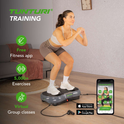 Vibratsiooniplaat TUNTURI Cardio Fit V40